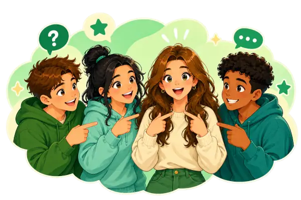 Who in your group? - quiz for friends