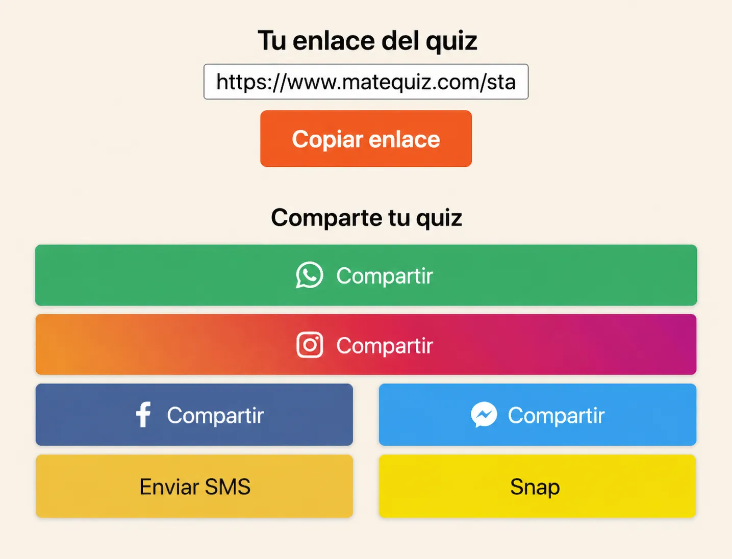 ¿Cómo compartir un cuestionario?