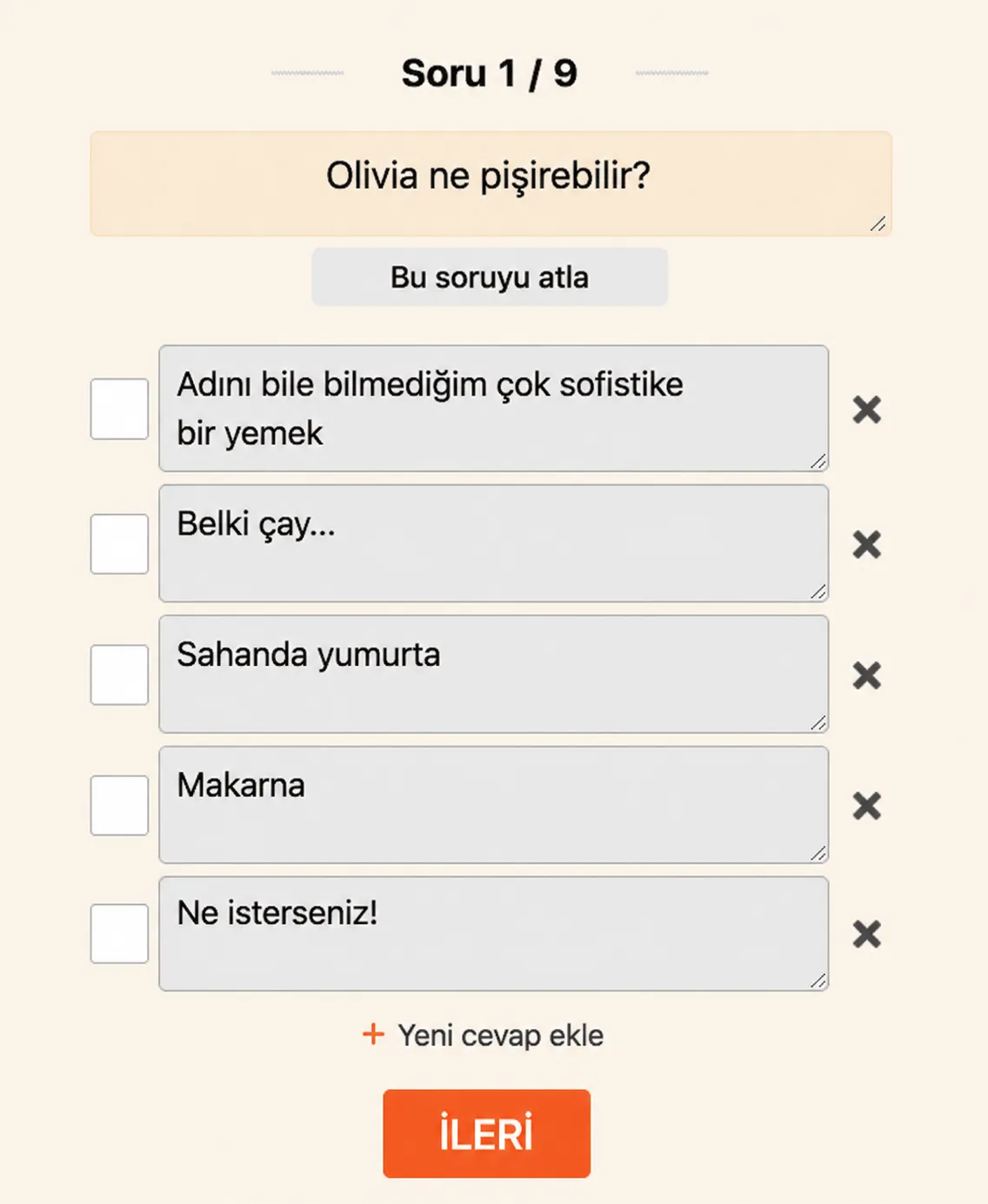   Quiz nasıl oluşturulur?  